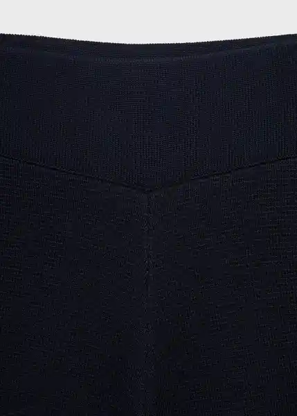 Pantalón Roma Marino Talla M Mujer Mango