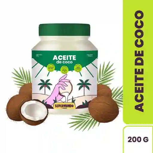 Aceite de Coco Supermundo 200 g