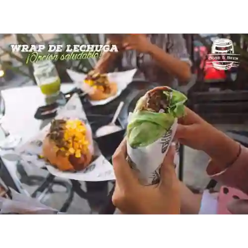 Hamburguesa Lechuga Wrap