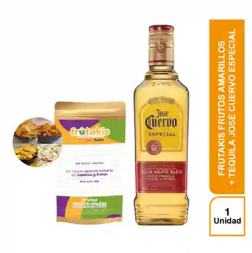 Combo Frutakis Frutos Amarillos + Tequila Jose Cuervo Especial