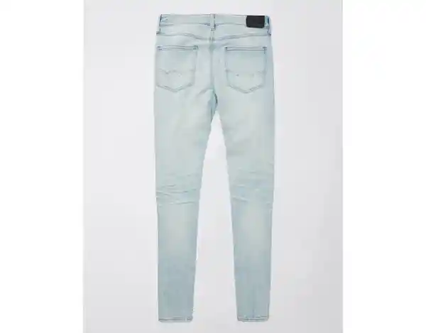 Jean Athletic Skinny Hombre Azul Talla 30 x 30 American Eagle