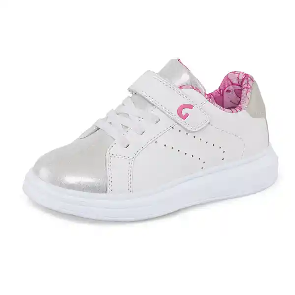 Los Gomosos Tenis Paccai Niña Blanco Talla 28