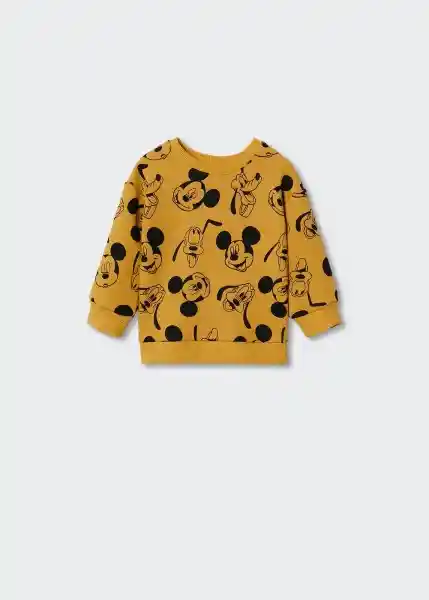 Sudadera Mamigos Mostaza Talla 72 Niños Mango