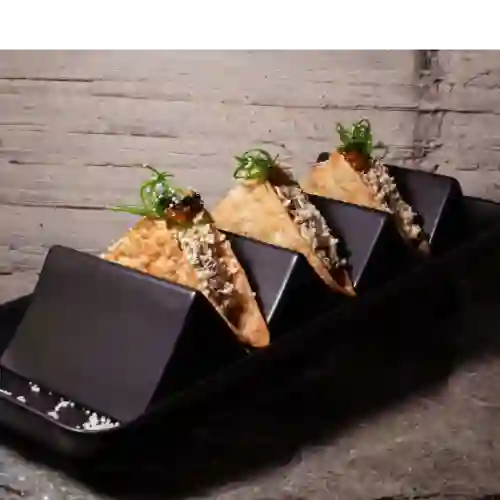 Taco de Chorizo X3
