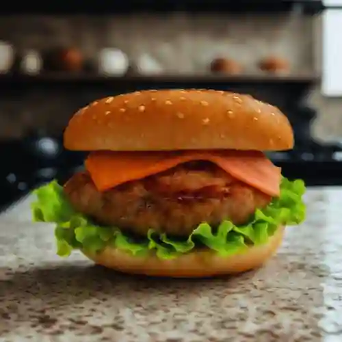 Hamburguesa Bondiola Al Horno