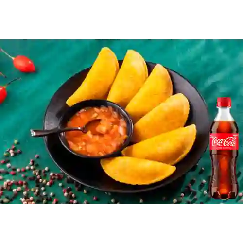 Combo Empanada de Arroz&Carne +Cocacola Orig 400ml