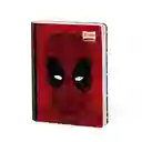 Cuaderno Deadpool Master Mas Cuadriculado 100 Hojas Cosido Scribe