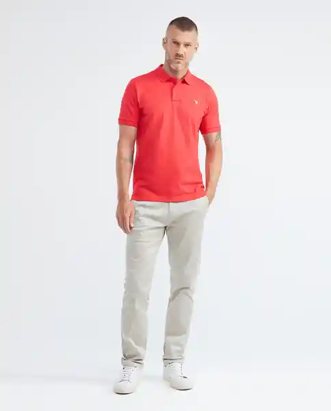 Camiseta Polo Rojo Bombón Oscuro Talla M 1111132026987 Chevignon