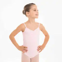 Starever Trusa de Ballet Niña Rosado Pálido Talla 14 A