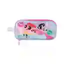 Cartuchera Purpurina Plateada Las Chicas Superpoderosas Miniso