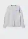 Sudadera Mustang Gris Medio Vigore Talla 19 Teen Niños Mango