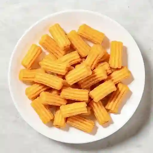 120 trocitos + 10 salsas