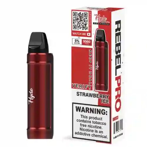 Hyde Rebel 5k Puffs (strawberry Ice)