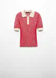 Buzo Jersey Carmín Rojo Talla XS Mujer Mango