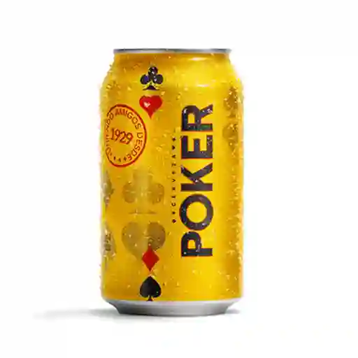 Cerveza Poker Lata 330ml