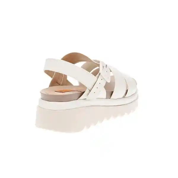 Sandalias Plataforma Brett Marfil 36