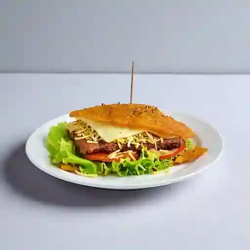 Hamburguesa con Patacón