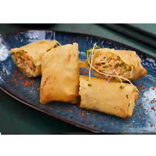 Spring roll de salmón