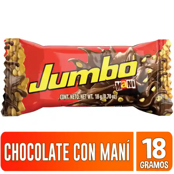 Jumbo Chocolatina con Maní