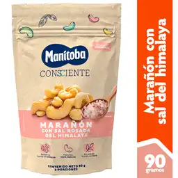 Manitoba Marañon Horneado con Sal Rosada Del Himalaya 