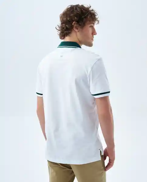 Camiseta Hombre Blanco Talla XL 809F013 Americanino