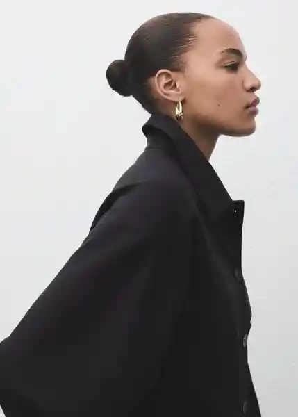 Chaqueta Julia Negro Talla L Mujer Mango