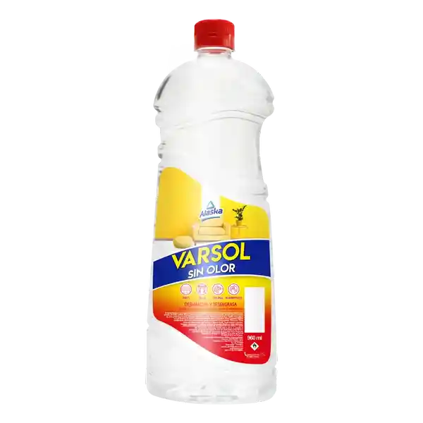 Alaska Varsol Desmancha Desengrasa Sin Olor
