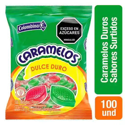 Colombina Caramelos Dulces Duros Sabor Frutal