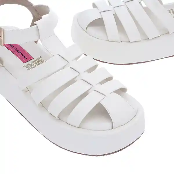 Sandalias Plataforma Chloe Marfil Talla 36