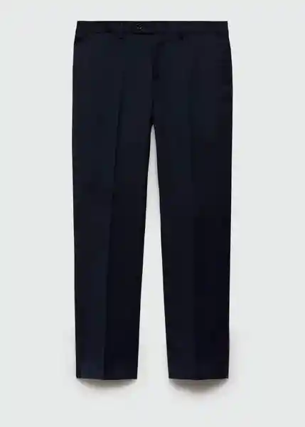 Pantalón Milan Marino Talla 36 Hombre Mango