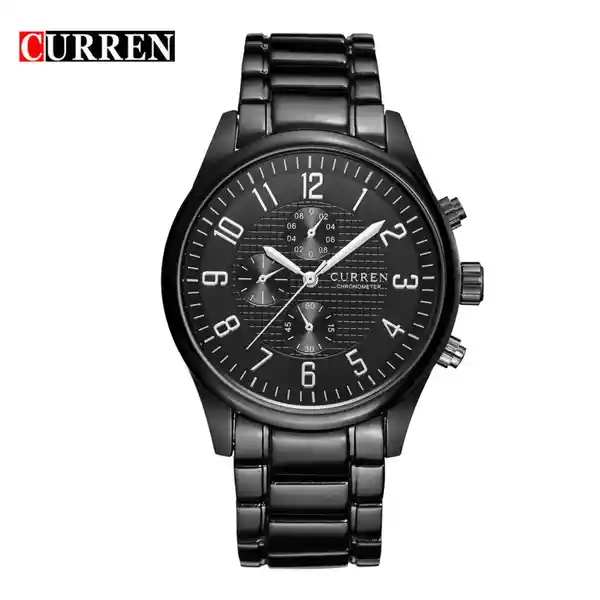 Curren Reloj Para Hombre Negro Cur8046Bk