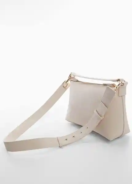 Bolso I Agra Off White Talla 99 Mujer Mango