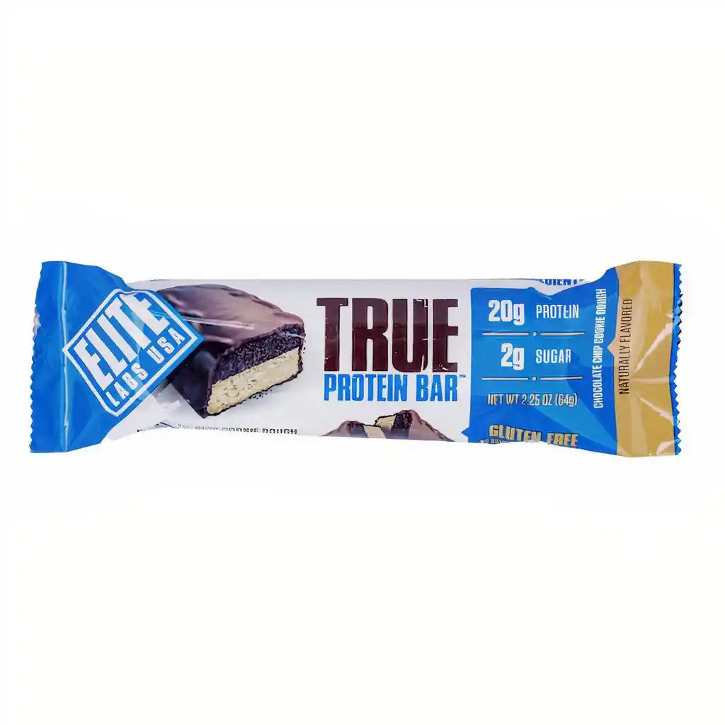 Elite True Protein Bar Chocolate Chip - X 64G