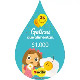 Goticas de Alimentación, Generación Con Cero Desnutrición