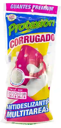 Protex Guante Domestico Corrugado Talla 9