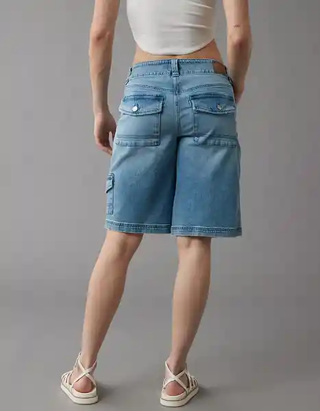 Short Mujer Azul Talla 10 American Eagle 63327610