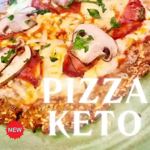 Pizza Keto + Bebida Personal