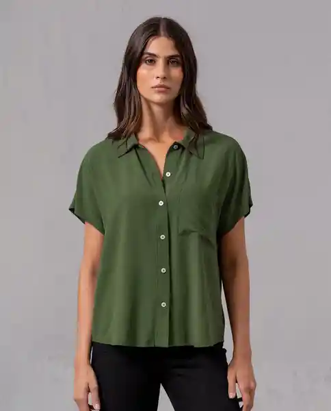 Camisa Mujer Verde XL 210F050_VER186114 Rifle