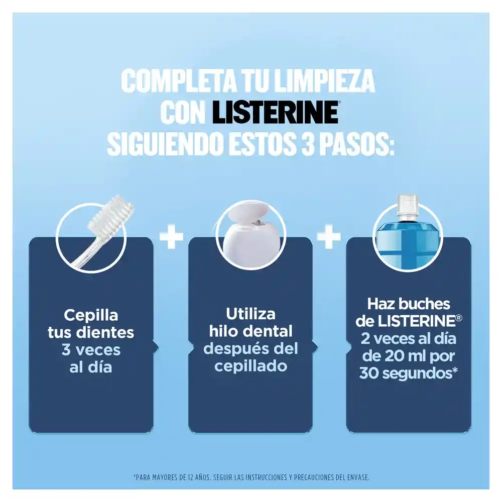 Enjuague Bucal LISTERINE Control Calculo 180 ML