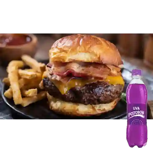 Combo Hamburguesa Koller + Postobon Uva 400 ml