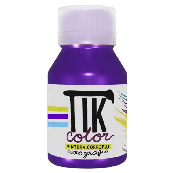 Tikcolor Maquillaje Artístico Violeta Fluorescente 60 mL C18