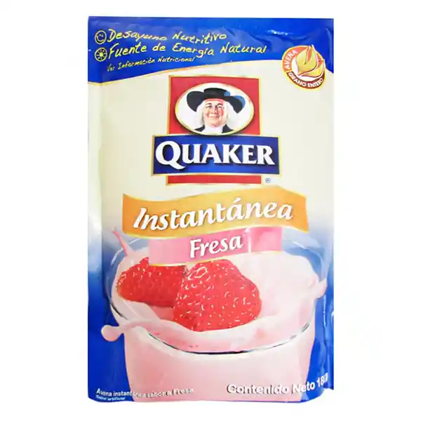 Quaker Avena Instantánea Fresa