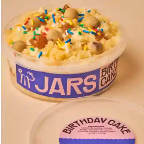 Jar de Birthday Cake