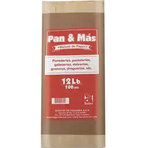Bolsa Papel Pan & Más