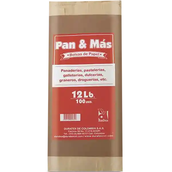Bolsa Papel Pan & Más