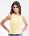 Camiseta Doble Tank Top Amarillo Impala Claro Talla M Chevignon