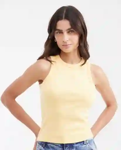 Camiseta Doble Tank Top Amarillo Impala Claro Talla M Chevignon