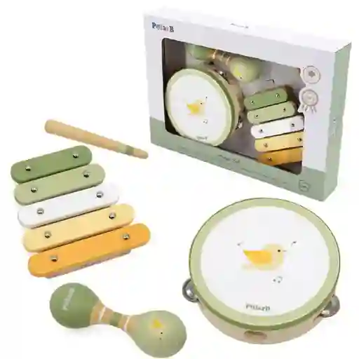Set de Instrumentos Musicales de Madera Polarb