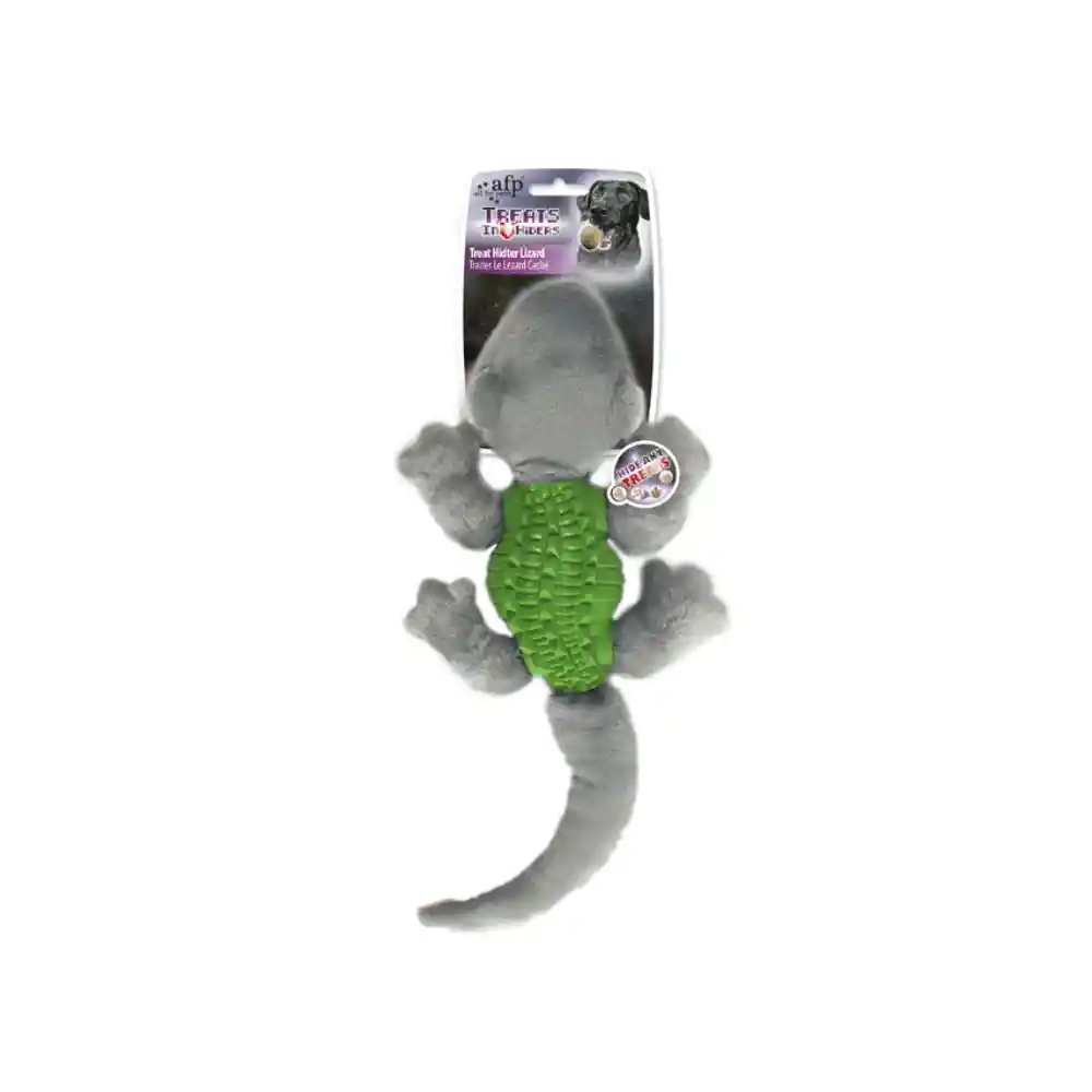 AFP Juguete Para Perro Treat Hider Lizard
