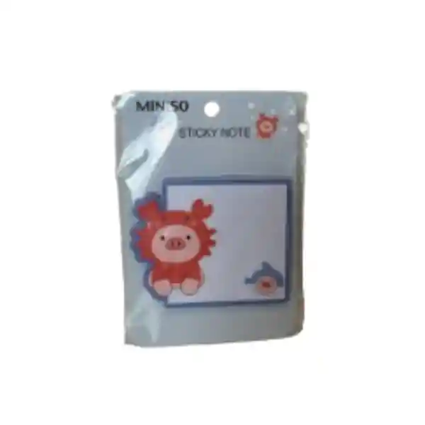 Nota Post it Cangrejo Serie Mini Family Miniso